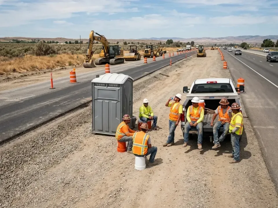 highway-road-construction-crew-007 — frequently asked questions, Porta Potty and Restroom Rentals in Eureka Springs, AR